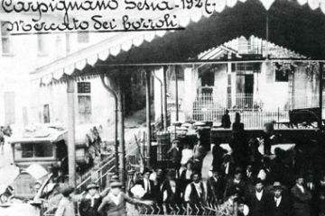 Cartolina Storica di Carpignano Sesia<br>(Ft. Archivo Pro Loco Carpignano Sesia)